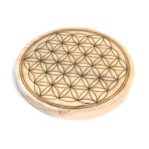 Fleur de vie en bois